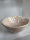 Porcelain Bowl — Cherry Blossom & Honey Flux Glaze
