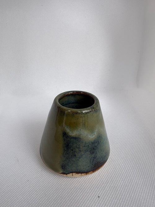 Bud Vase — Seaweed & Blue Rutile - Gilly Gonks
