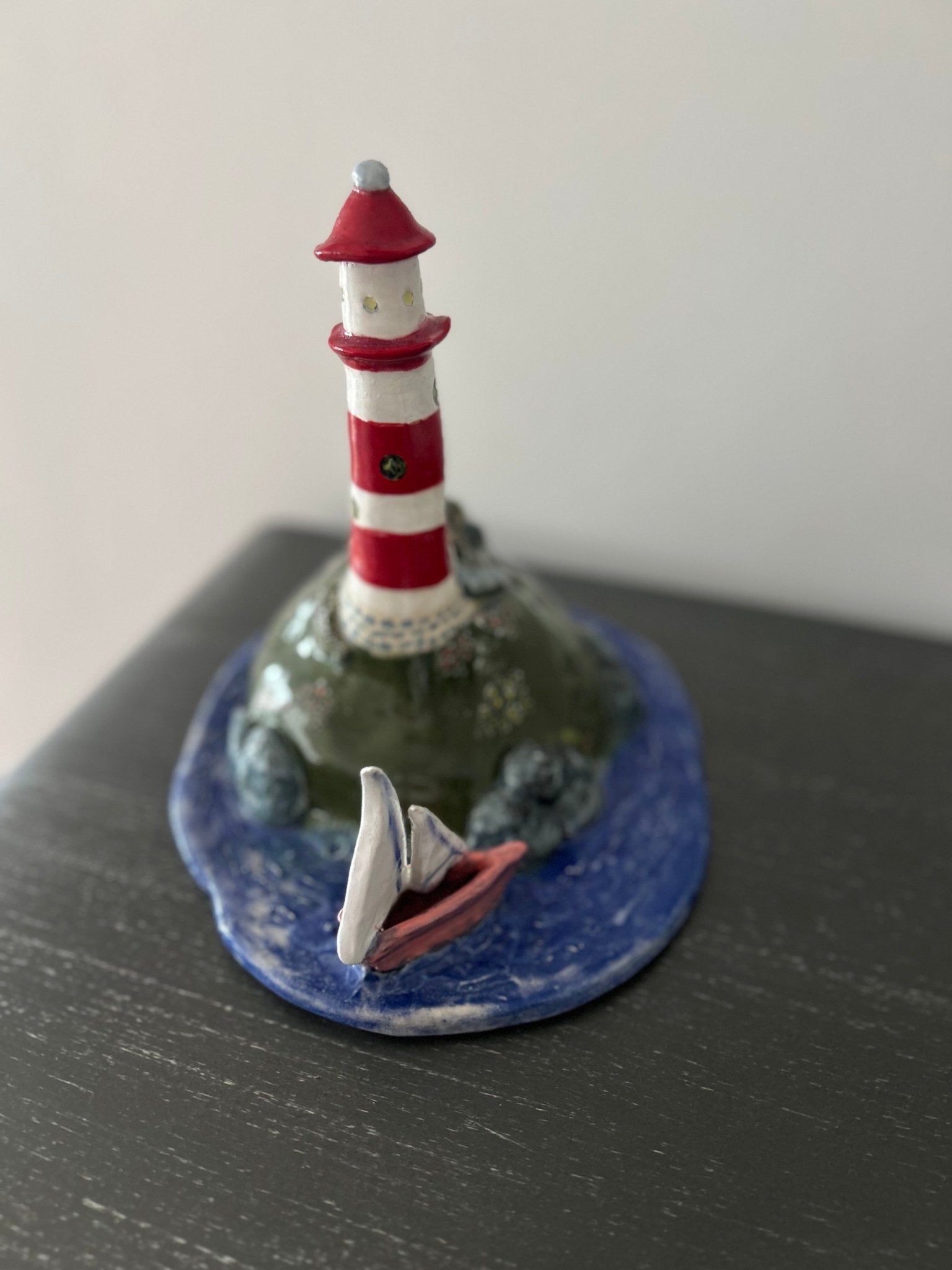 Ceramic Lighthouse Ornament - Gilly Gonks