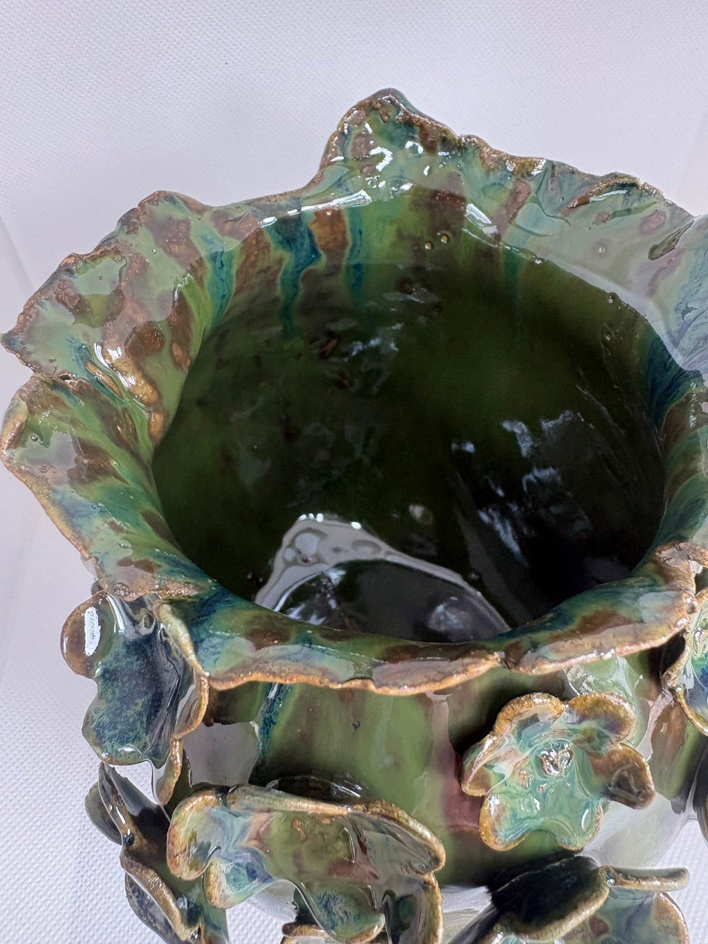 Wonky Flower Vase — Seaweed & Honey Flux - Gilly Gonks